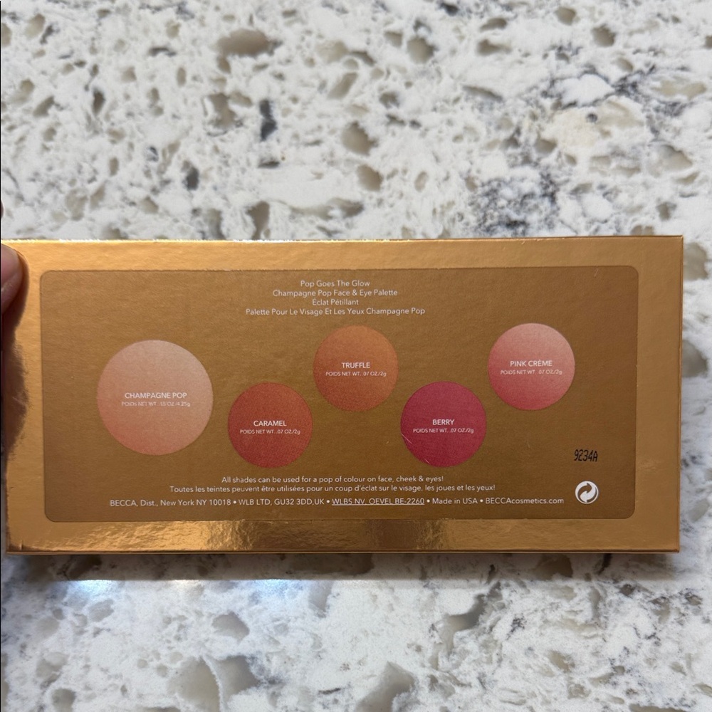 BECCA Pop Goes the Glow face and Eye Palette - Picture 3 of 3